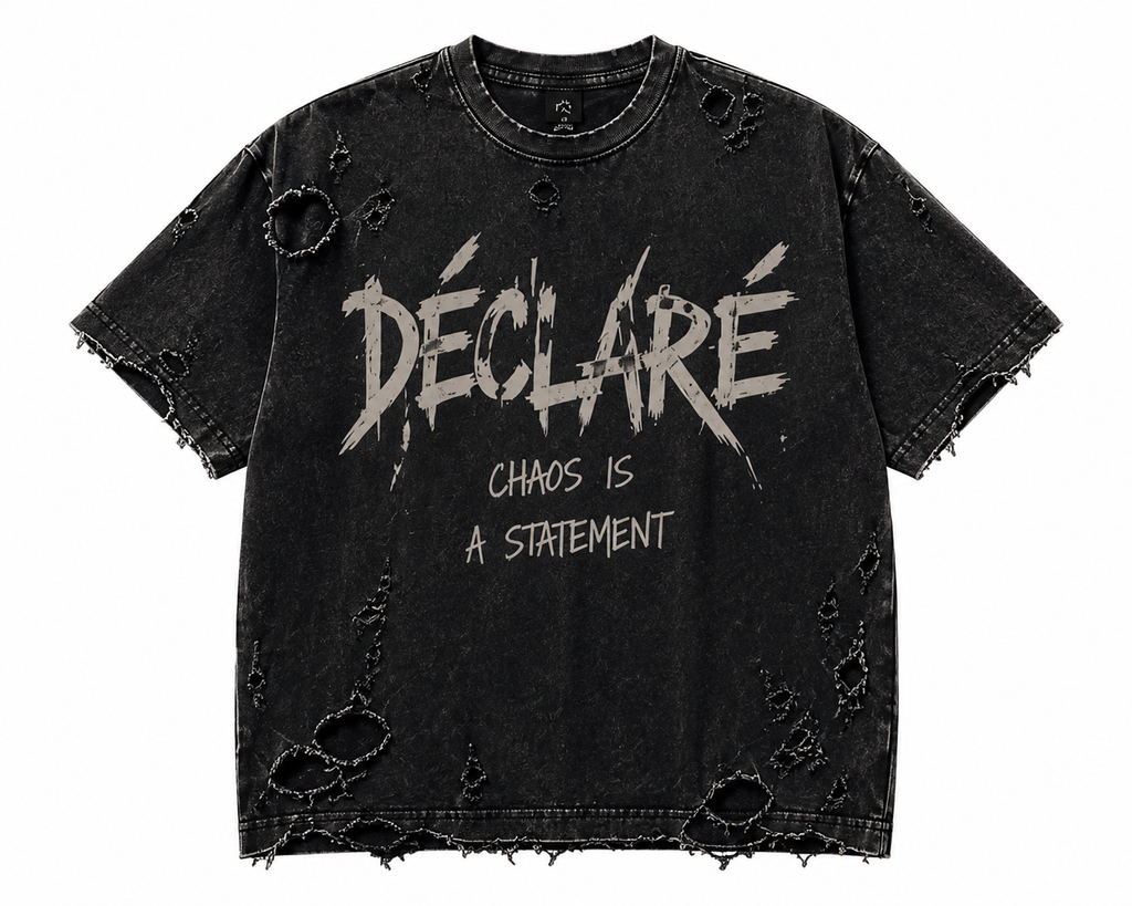 DECLARE CHAOS — Black Vintage