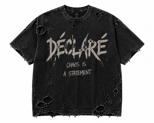 DECLARE CHAOS — Black Vintage