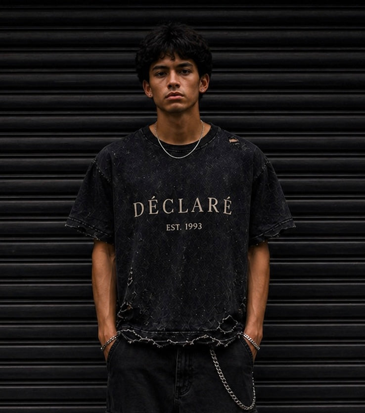 DECLARE WASHED TEE