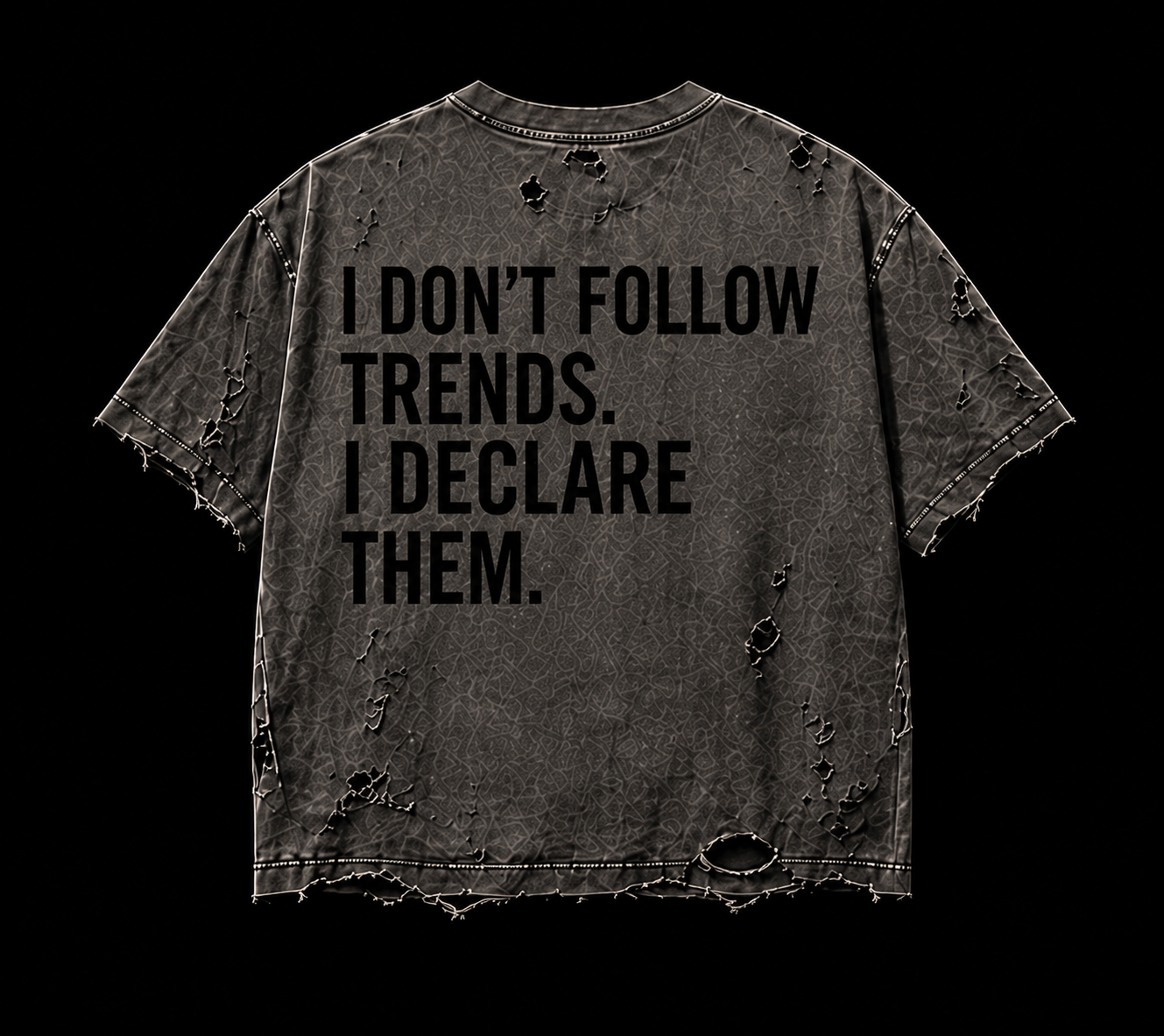 DECLARE STATEMENT — Distressed Tee
